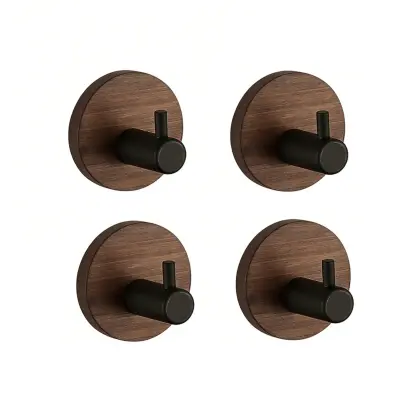 Samolepilne kljuke za vrata 4-pack, ABS, nosilnost 5-10kg