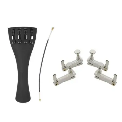 Zlitinski violinski rep s 4 fino nastavki, enostavna montaža Silver