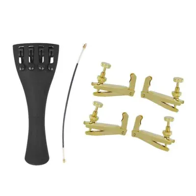 Zlitinski violinski rep s 4 fino nastavki, enostavna montaža Gold