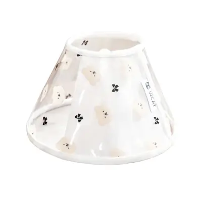 Prozoren EVA zaščitni ovratnik za pse in mačke, nastavljiv  S