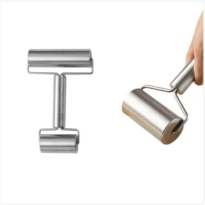 T-oblikovan valjar iz nerjavečega jekla z dvojno glavo za testo