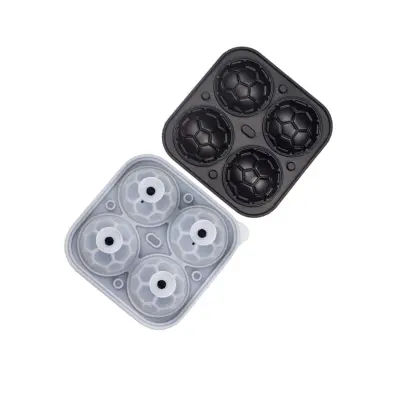 Silikonski kalup za ledene krogle - športne oblike z lijakom Black