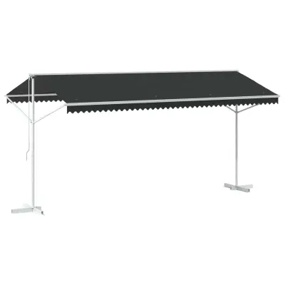 vidaXL Prosto stoječa tende Antracit 5 x 3 m Poliester