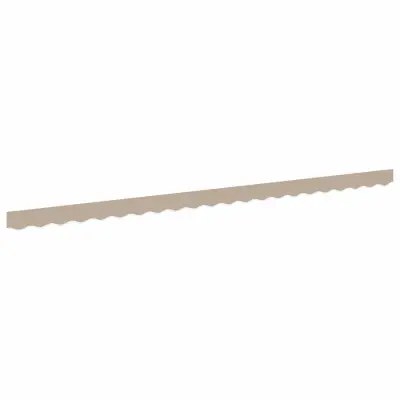 vidaXL Zaslon tende Bež 480 x 20 cm Platno