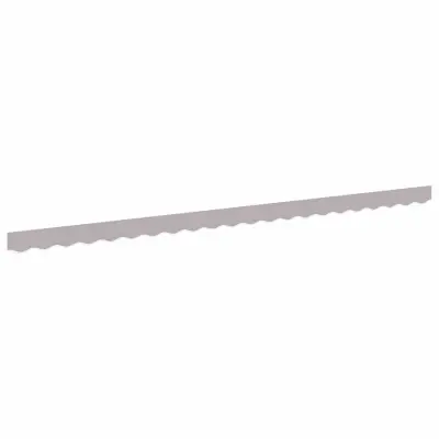 vidaXL Zaslon tende Svetlo siva 480 x 20 cm Platno