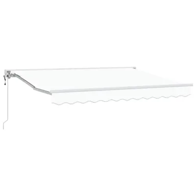 vidaXL Okvir tende Bela 300 x 200 cm Poliester s PU premazom