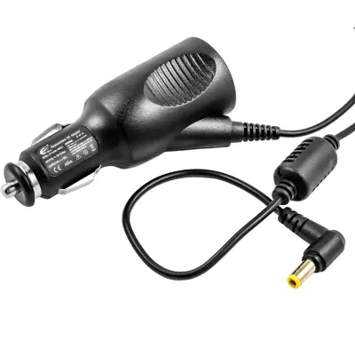 Avtomobilski polnilec za Mini PC Lenovo IdeaPad S9 S10 MSI Wind U90, Črna