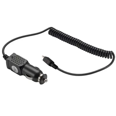 Avtomobilski polnilec Mini USB 1000mA za pametne telefone in PDA Hitro, Črna