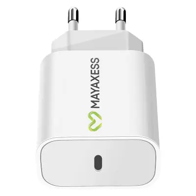 Mayaxess, Polnilnik za Google Pixel 10 Pro USB-C 20W Hitri, Bela