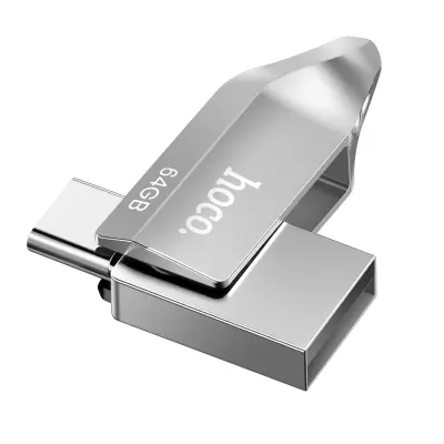 Hoko, USB 3.0 / USB-C 64 GB s hitrim prenosom do 150 MB/s, Srebrna