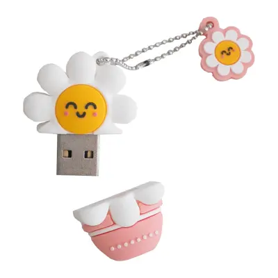 Wondee, Ključ USB 3.2 z zmogljivostjo 32 GB, hitri obesek za ključe z zaščito, Bela