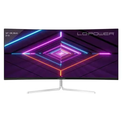LC-Power LC-M34-UWQHD-100-C-V3 ukrivljen 34-palčni UltraWide QHD 100 Hz igralni monitor