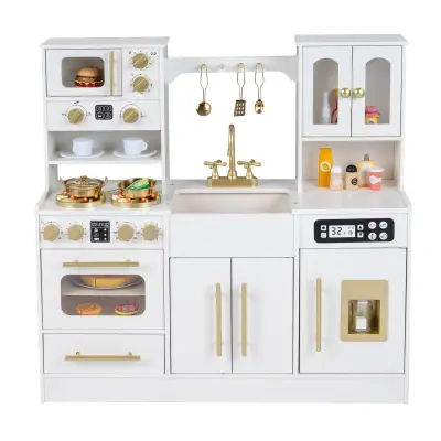 Lesena kuhinja z dodatki za otroško igro Play House