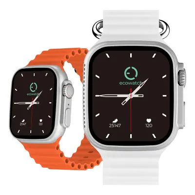 Demo - Pametna ura MAXCOM Ecowatch 2, srebrna