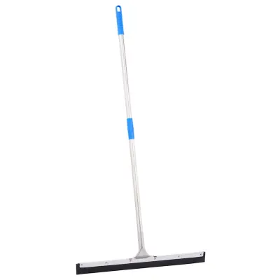 vidaXL Čistilec tal 45x122,5 cm jeklo in guma