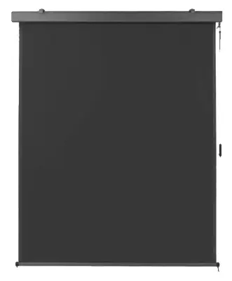 Zložljiva vertikalna senčila, odporna na sonce, odporna na veter, siva 160cm x 250cm
