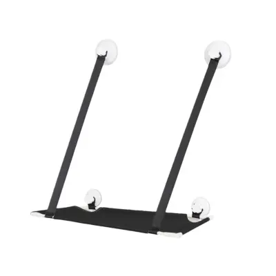 Sesalna Mačja Mreža - Viseča Mačja Postelja za Notranje Mačke Black