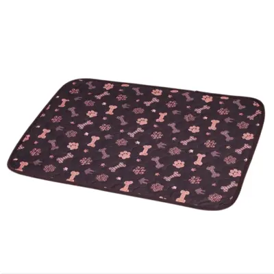 Machine-Washable Non-Slip Absorbent Pet Pee Pad – Breathable Waterproof Training Mat  M