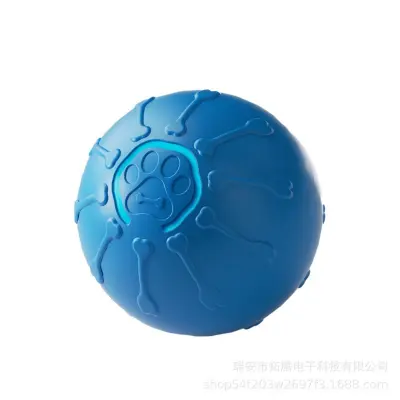 Interactive Rechargeable Pet Toy Ball – USB-C Self-Rolling Cat Toy