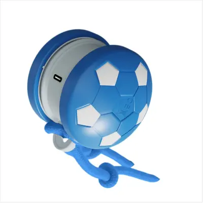 Interactive Rechargeable Pet Toy Ball — Automatic Obstacle-Avoidance, Self-Righting Blue