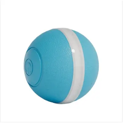 Smart Interactive Pet Play Ball – USB-C Rechargeable Motorized Cat Toy Blue