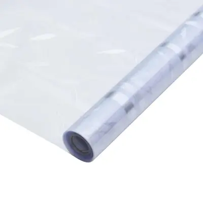 vidaXL Statična folija za okna Bambusov vzorec 90 x 500 cm PVC