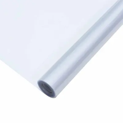vidaXL Static filmski premaz za okno Zamrznjena siva 90 x 500 cm PVC