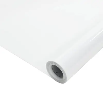 vidaXL Static filmski premaz za okno Zamrznjena bela 90 x 500 cm PVC