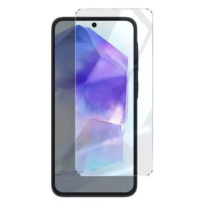 Mayaxess, Zaščitno steklo za Samsung Galaxy A55 9H trdota proti praskam, Prozorno