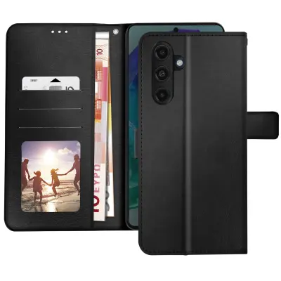 Ohišje za Samsung M55 Design Vintage Clapet Wallet Podpora Video, Črna