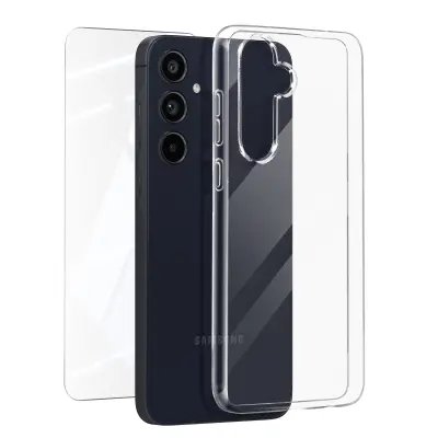Mayaxess, Zaščitni komplet za Samsung Galaxy A55 Integralna zaščita, Prozorno