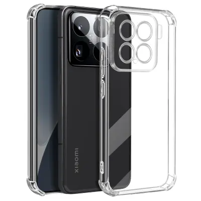 Mayaxess, Udarno ohišje za Xiaomi 15 Pro z ojačanimi vogali, Prozorno