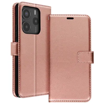 Mayaxess, Ohišje za denarnico Xiaomi Redmi Note 14 5G z vrvico, Šampanjec roza