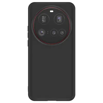 Mayaxess, Ohišje za Xiaomi 15 Ultra Soft Silikonski tanek premaz, Črna