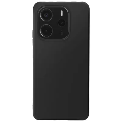 Mayaxess, Ohišje za Xiaomi Redmi Note 14 4G Mehka silikonska tanka prevleka, Črna