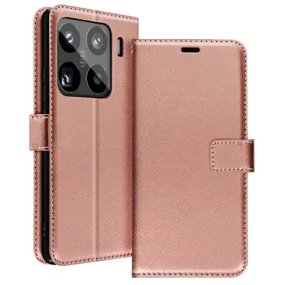 Mayaxess, Ohišje za denarnico Xiaomi 15 Pro z vrvico, Šampanjec roza