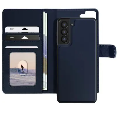 Mayaxess, Ohišje za Samsung Galaxy S22 s snemljivim ohišjem, Modra noč