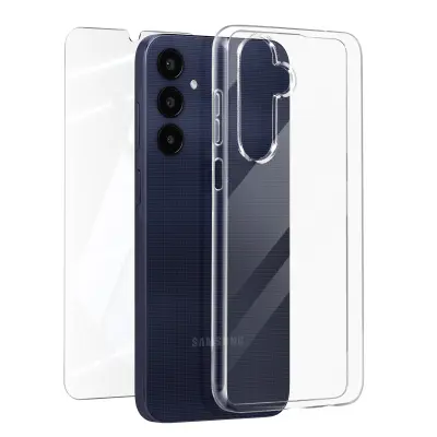 Mayaxess, Zaščitni komplet za Samsung Galaxy A25 5G Integralna zaščita, Prozorno