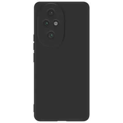 Mayaxess, Honor 200 Pro Silikonsko ohišje - Mayaxess črno, Črna
