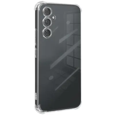 Mayaxess, Ohišje za Samsung Galaxy A54 Silikonski odbijač z ojačenimi vogali, Prozorno