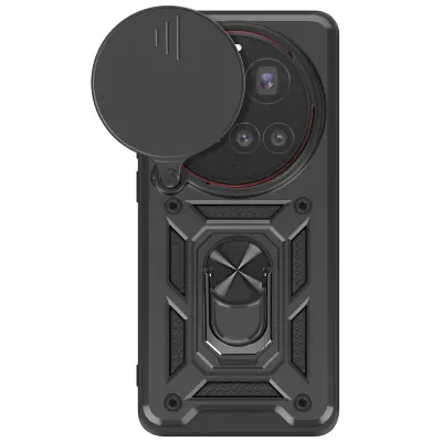 Mayaxess, Ohišje za Xiaomi 15 Ultra Podporni obroč z zaščito kamere, Črna