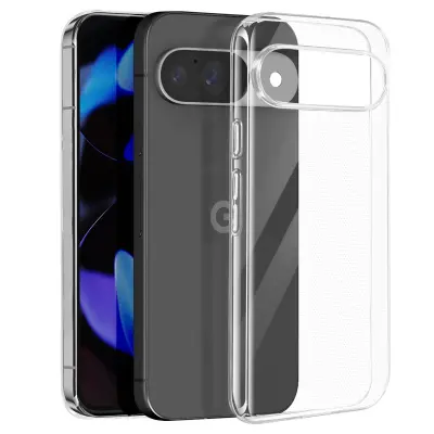 Mayaxess, Ovitek za Google Pixel 9 in 9 Pro iz mehkega silikona, Prozorno