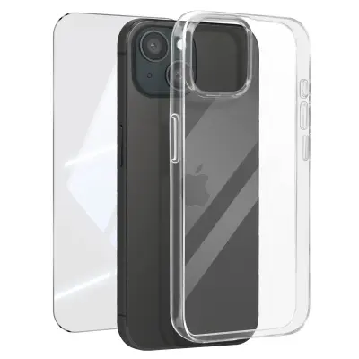 Mayaxess, Zaščitni komplet za iPhone 15 Integralna zaščita, Prozorno