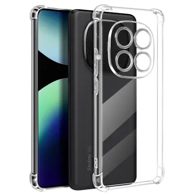 Mayaxess, Udarno ohišje za Xiaomi Redmi Note 14 Pro in 14 Pro Plus, Prozorno