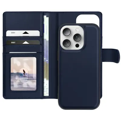 Mayaxess, Ohišje za iPhone 16 Pro s snemljivo lupino, Modra noč