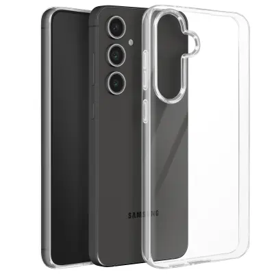 Mayaxess, Mehak silikonski ovitek za Samsung Galaxy S24 FE, Prozorno