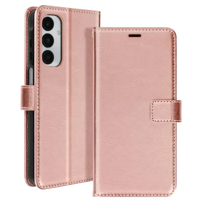 Mayaxess, Ohišje za Samsung Galaxy A16 Wallet with Lanyard, Šampanjec roza