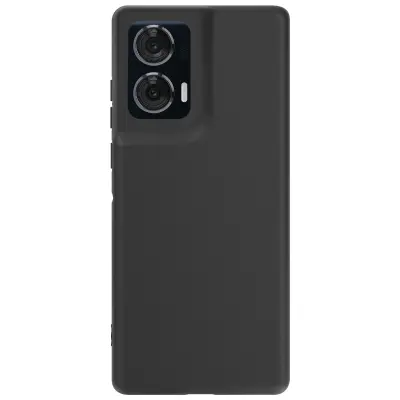 Mayaxess, Ohišje za Motorola Edge 50 Fusion Mehka silikonska tanka prevleka, Črna