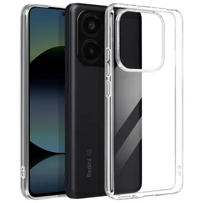 Mayaxess, Ohišje za Xiaomi Redmi Note 14 5G Mehak silikon, Prozorno