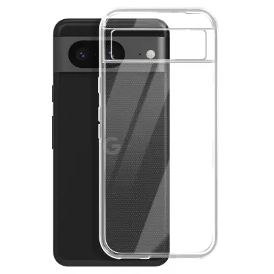 Mayaxess, Ohišje za Google Pixel 8 Mehka silikonska zaščita, Prozorno